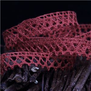 Etienne Cotton Lace - Brick